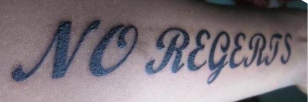 No regerts